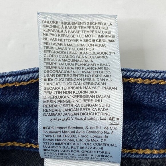 Old Navy Rockstar size 8 Petite High Rise Super Skinny Secret Slim Blue Jeans - Picture 9 of 10